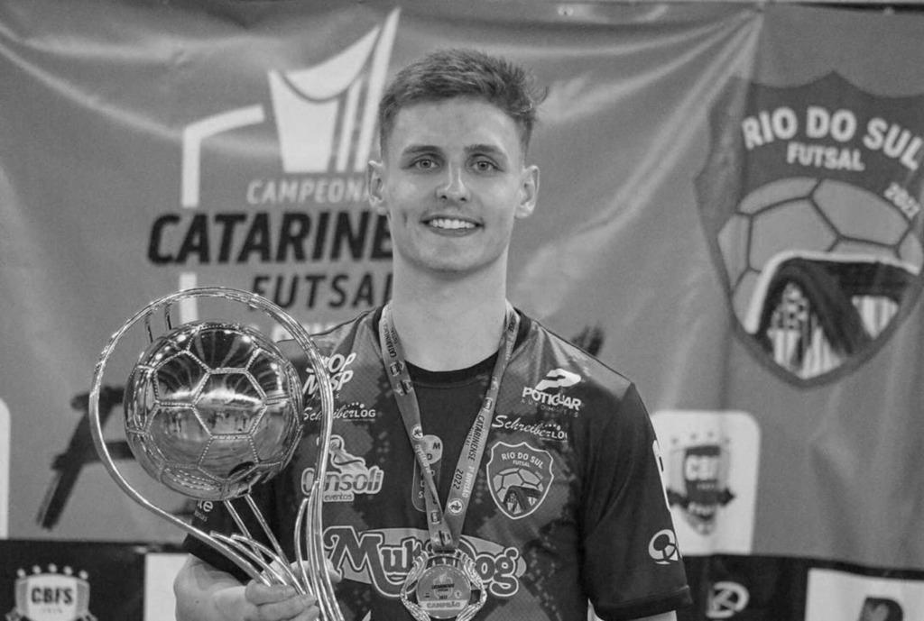 Atleta morre em grave acidente na SC-350 em Limeira Alfredo Wagner 