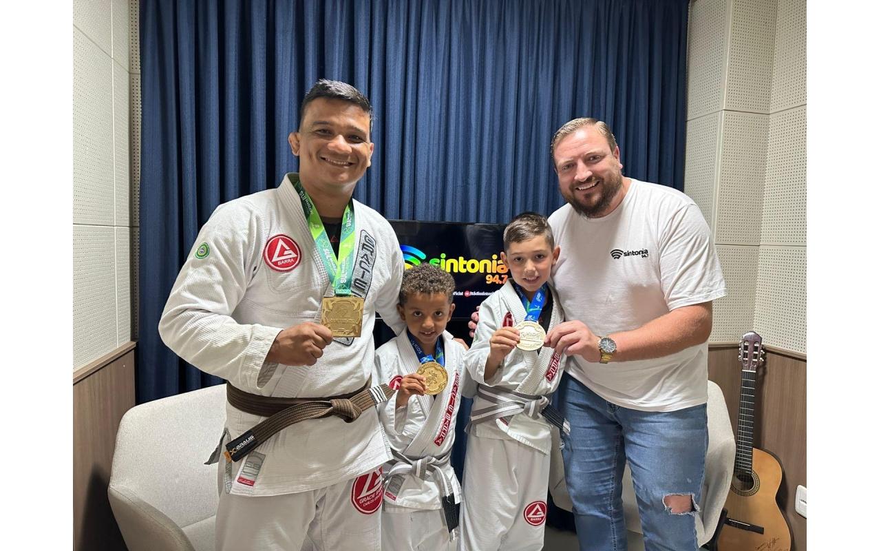 Atletas de Ituporanga conquistam medalhas de ouro no Brasileiro Kids e Sul Brasileiro de Jiu-Jítso