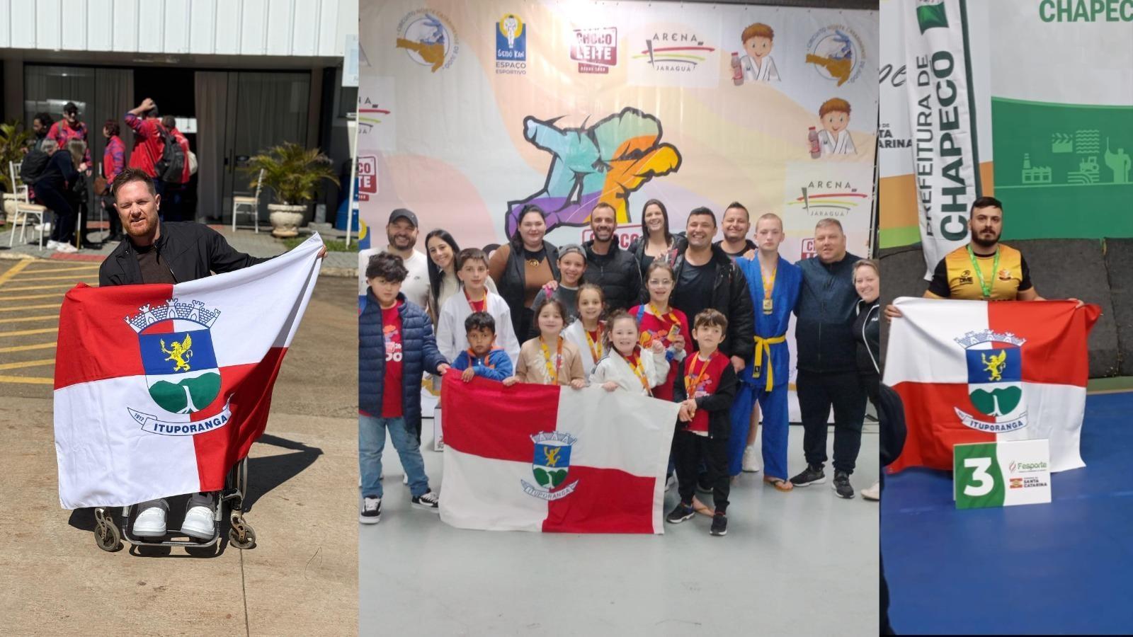 Atletas de Ituporanga conquistam medalhas no judô e no tênis de mesa