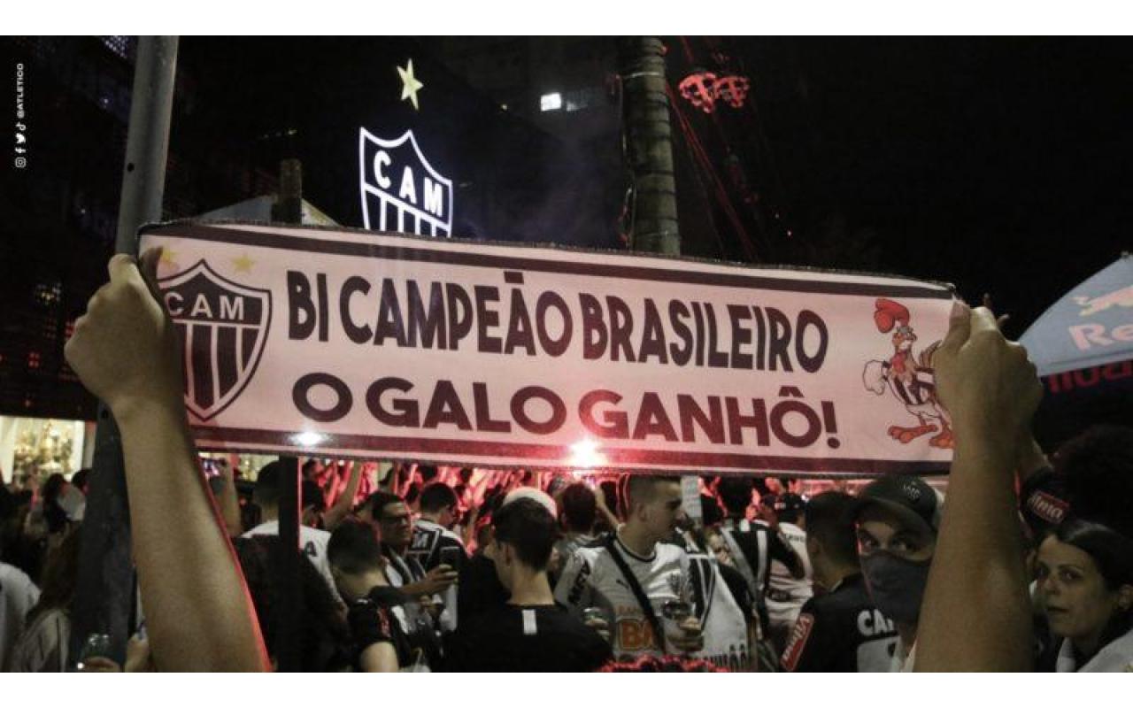 Atlético-MG é campeão do Brasileirão após 50 anos