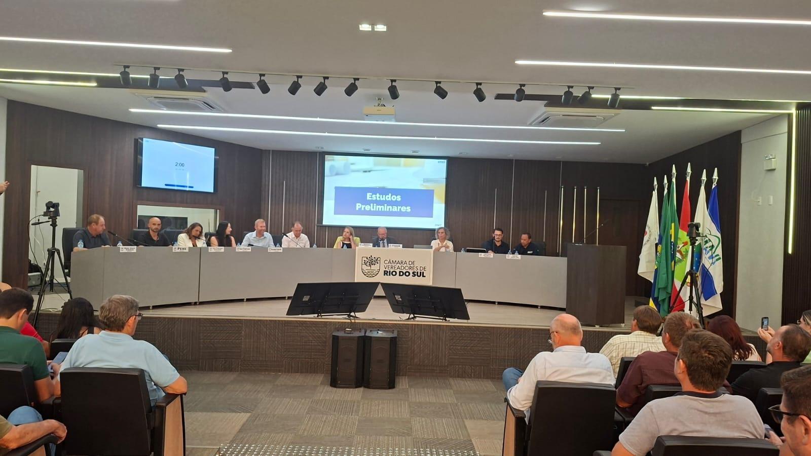Audiência debate duplicação da BR-470 entre Indaial e Campos Novos