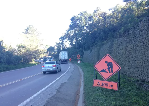 Interdição da BR-470 para obras em Gaspar é cancelada, afirma PRF