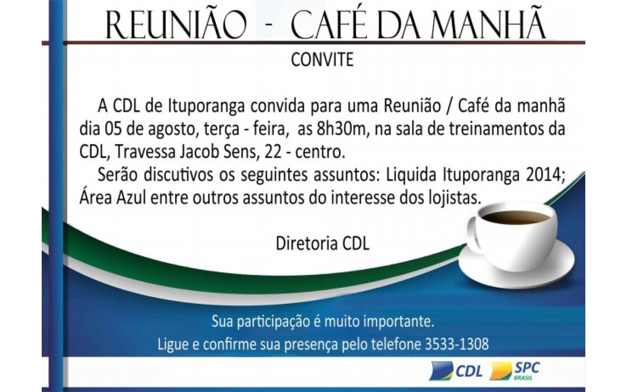 CDL de Ituporanga promove Café da Manhã nesta terça feira