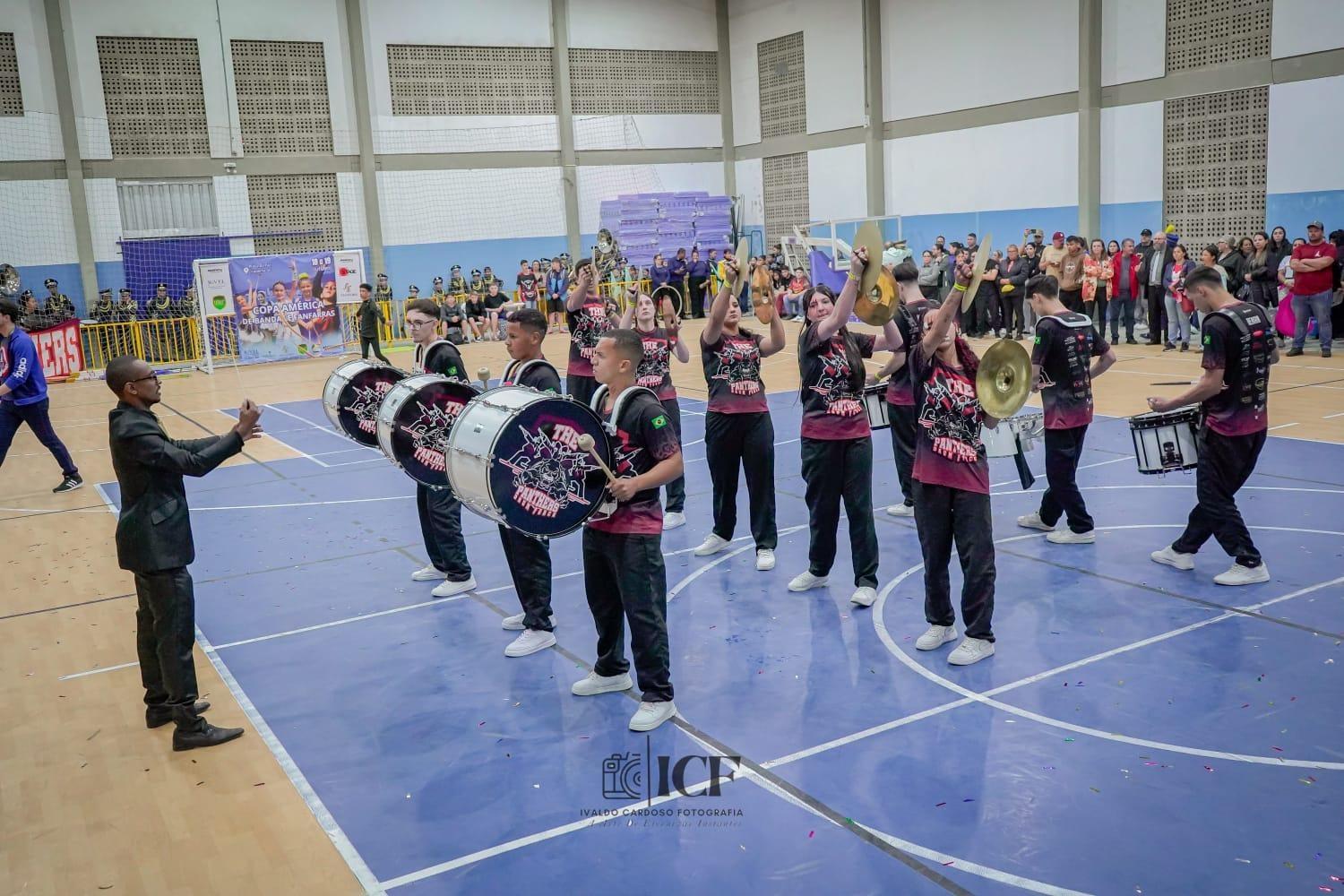 Banda de percussão The Panthers representa Ituporanga e conquista títulos em competições nacionais