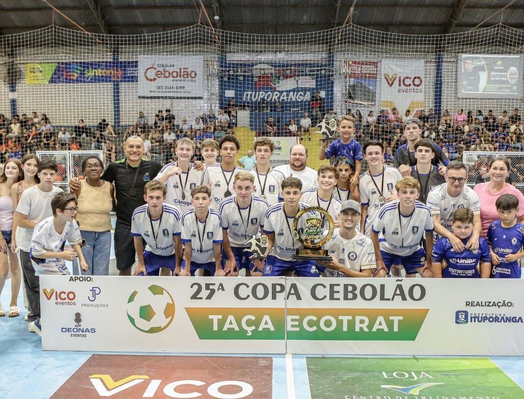 Base de Ituporanga conquista títulos e destaques na Copa Cebolão 2026