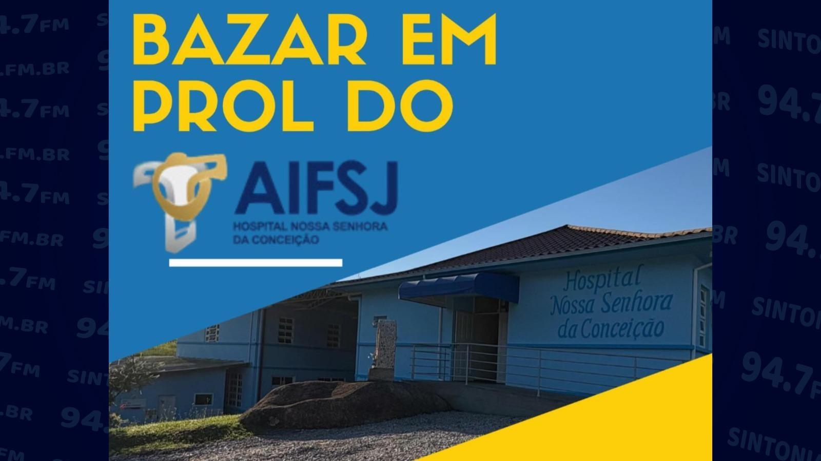Bazar beneficente em Angelina arrecada recursos para o hospital