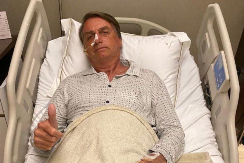 Bolsonaro divulga estado de saúde após internação às pressas