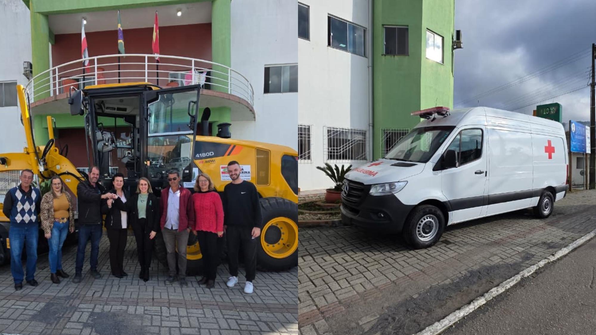 Bom Retiro amplia frota com nova patrola e ambulância para a população