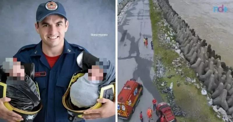 Bombeiro militar desaparece ao fazer resgate de corpo em Navegantes