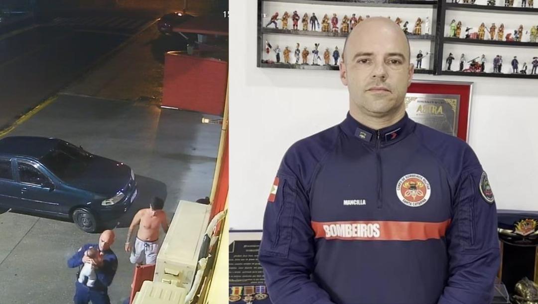 Bombeiro relata atendimento que salvou bebê engasgada e orienta como agir em situações de emergência