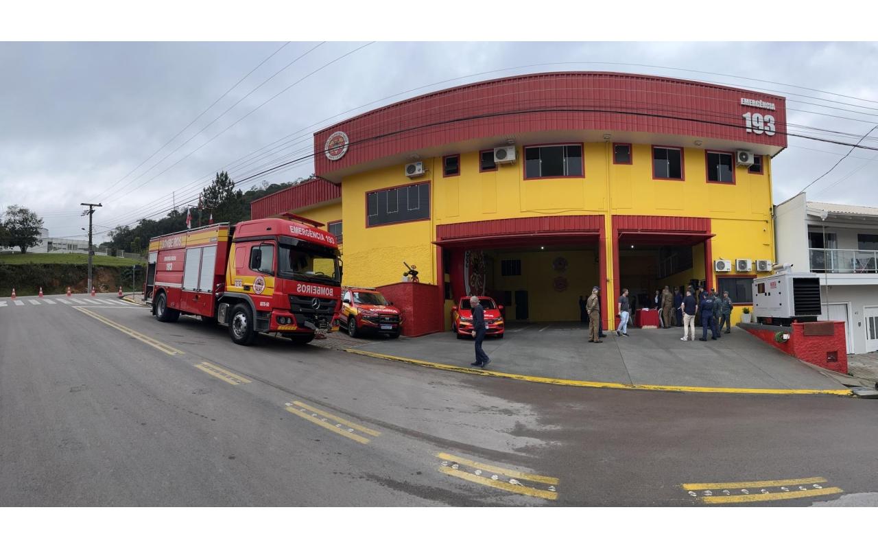 Bombeiros salvam bebê de dois meses com vias respiratórias obstruídas em Ituporanga
