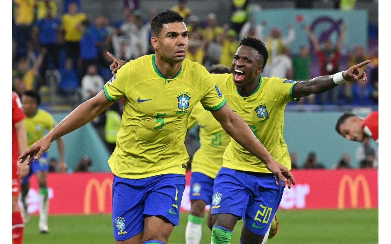 Brasil vence a Suíça e garante vaga nas oitavas da Copa do Mundo