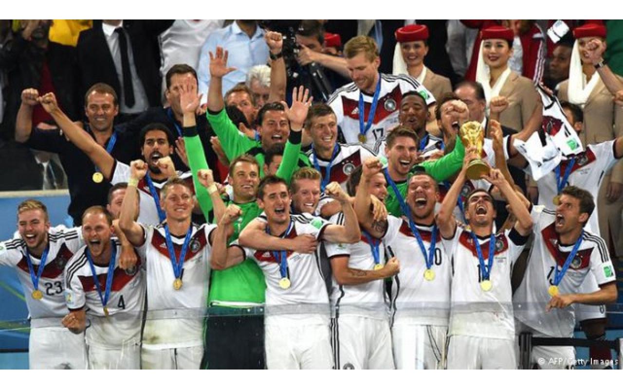 Alemanha assume ponta, e Brasil cai para sétimo no ranking da Fifa