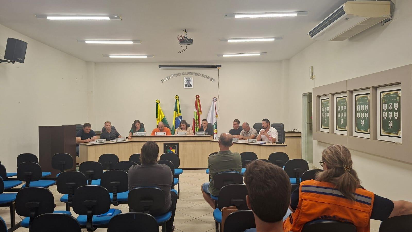 Câmara de Aurora retoma trabalhos legislativos com primeira sessão ordinária de 2026