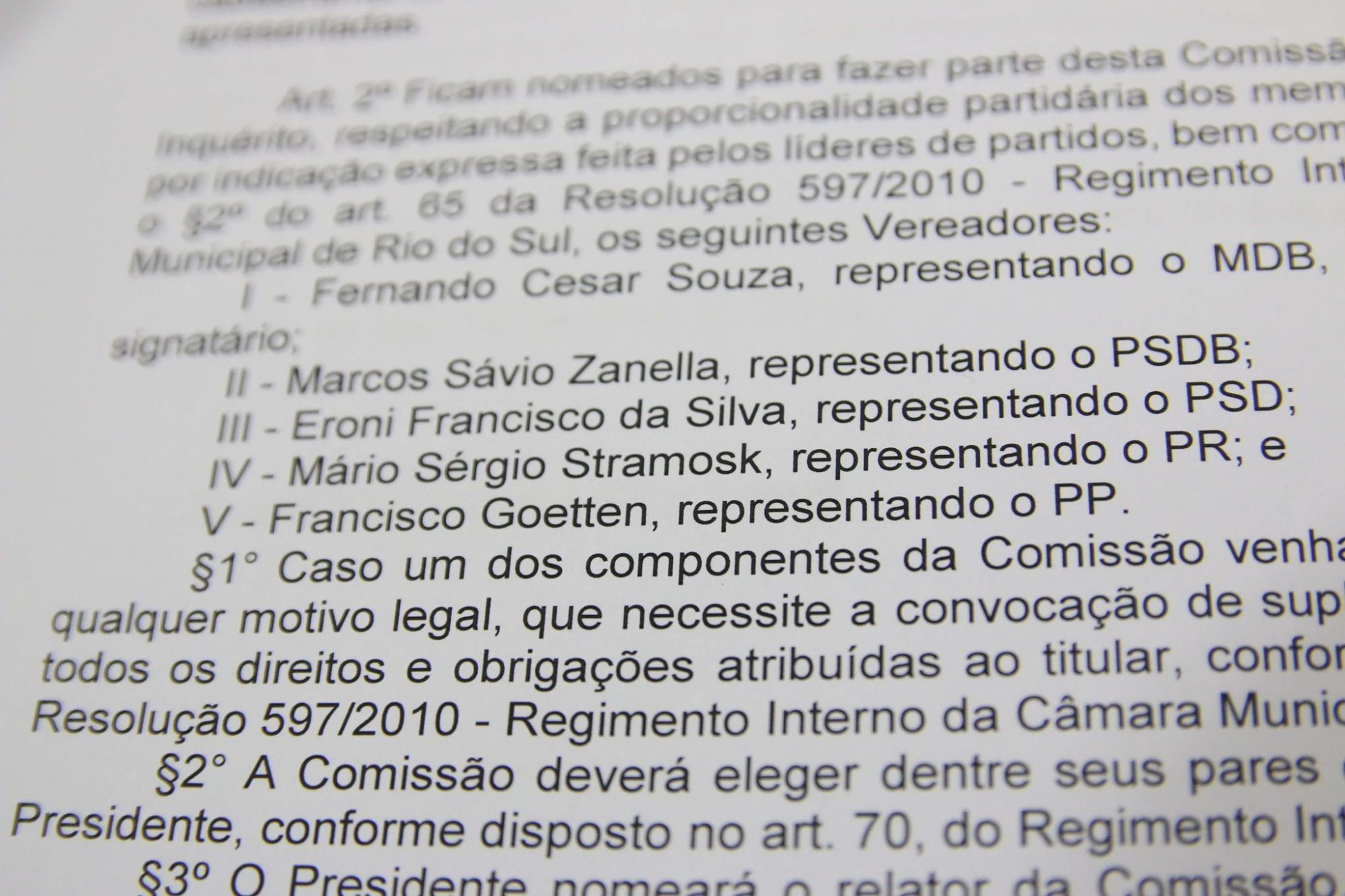 Câmara de Vereadores de Rio do Sul cria CPI para investigar possíveis irregulares em repasses a hospitais