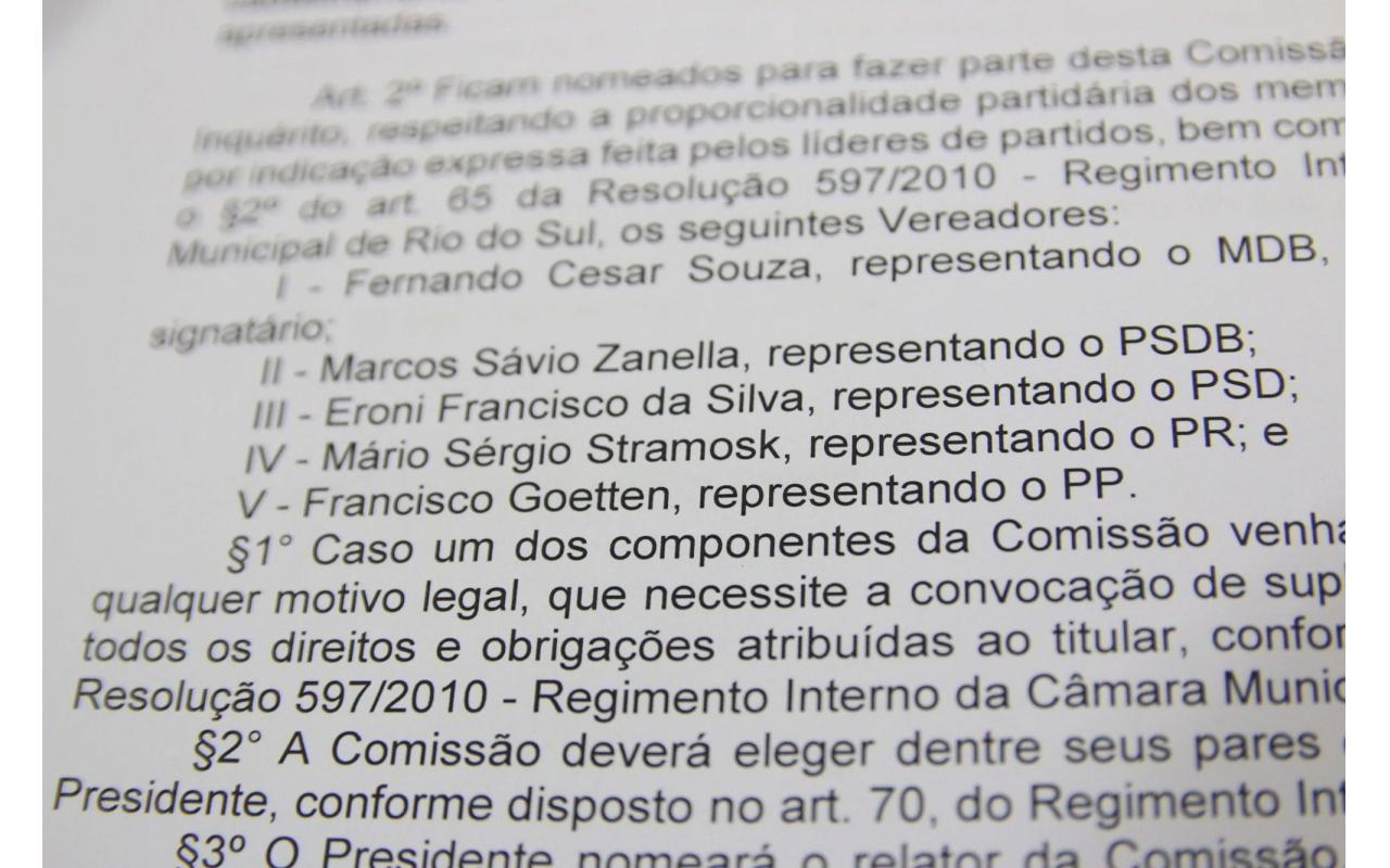 Câmara de Vereadores de Rio do Sul cria CPI para investigar possíveis irregulares em repasses a hospitais