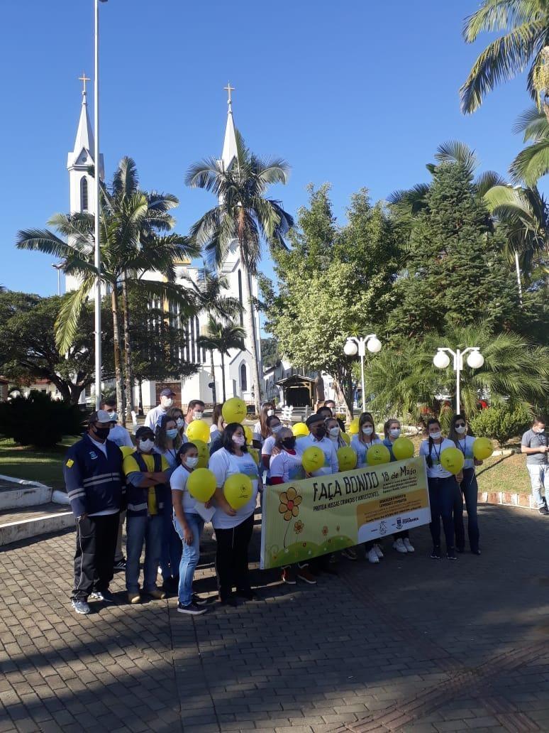 Caminhada para chamar atenção sobre o abuso e exploração sexual de crianças e adolescentes é realizada em Ituporanga