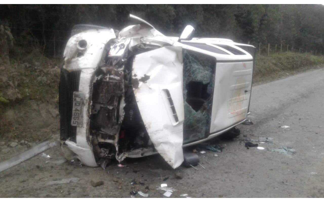caminhonete roubada em Ituporanga foi utilizada em arrombamento de banco na Serra Catarinense