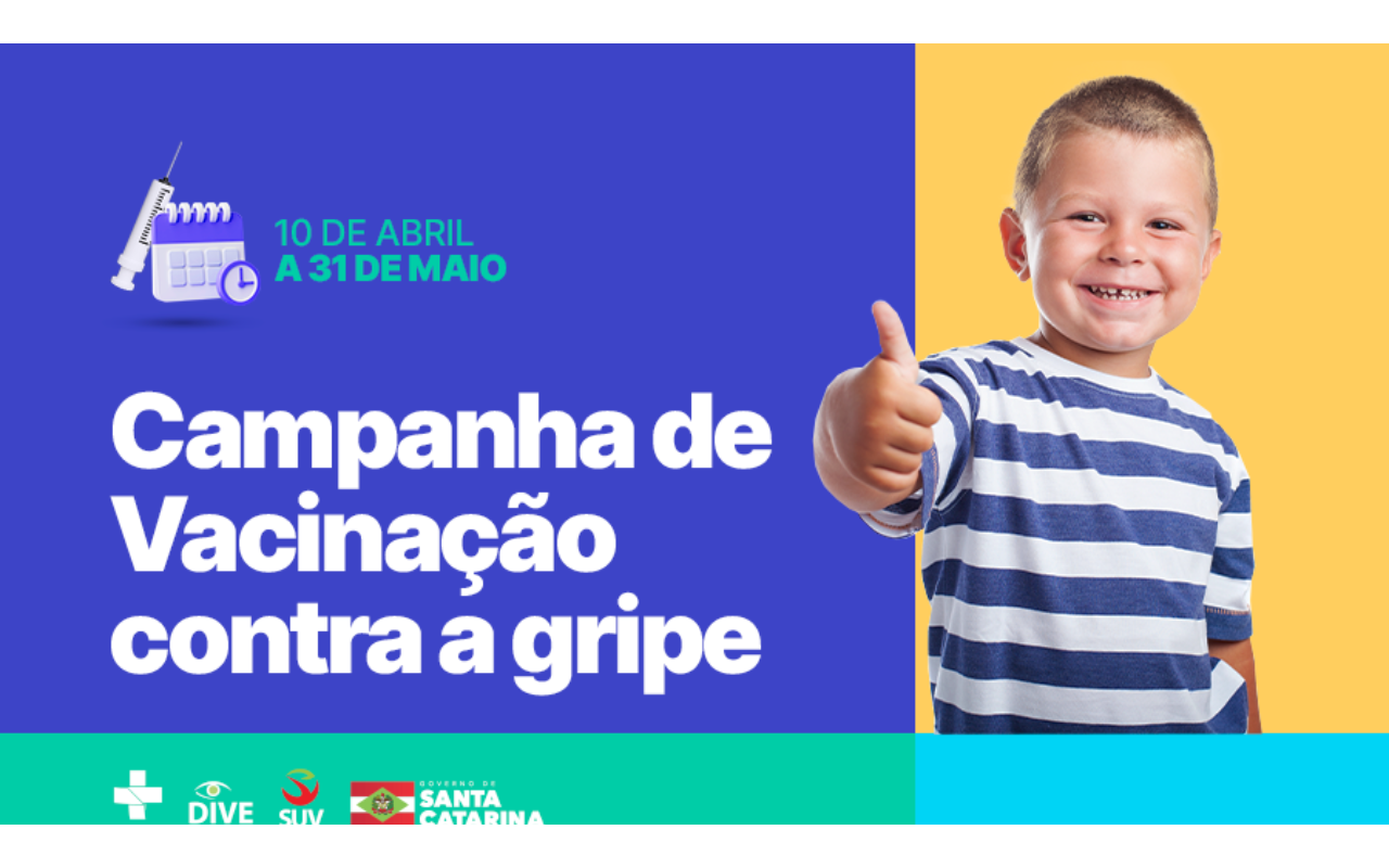 Campanha da vacinação contra a gripe já iniciou em todo o Brasil e segue até 31 de maio