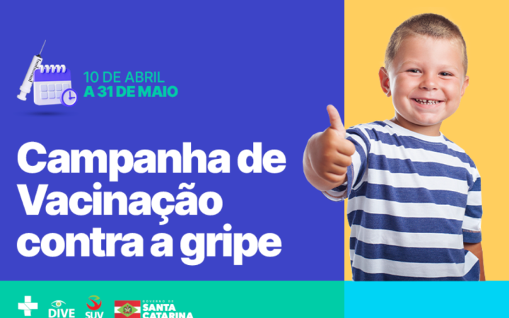 Campanha da vacinação contra a gripe já iniciou em todo o Brasil e segue até 31 de maio
