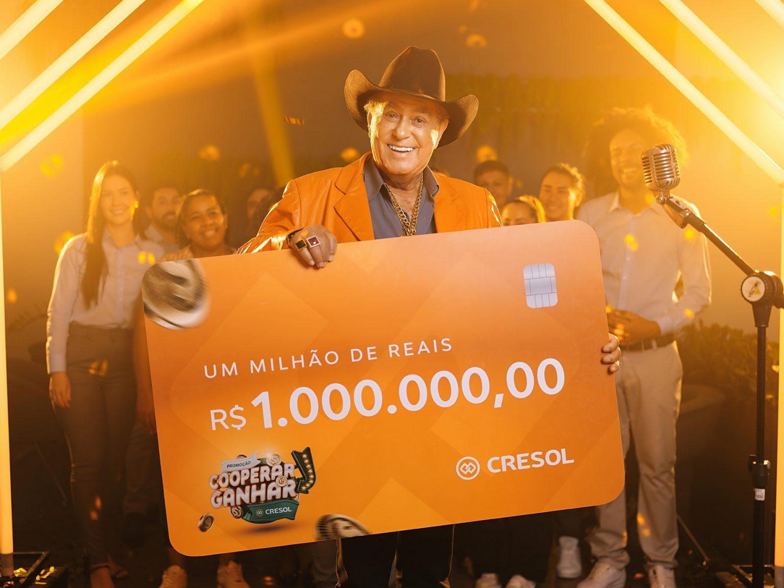 Campanha de prêmios da Cresol vai sortear R$ 1 milhão