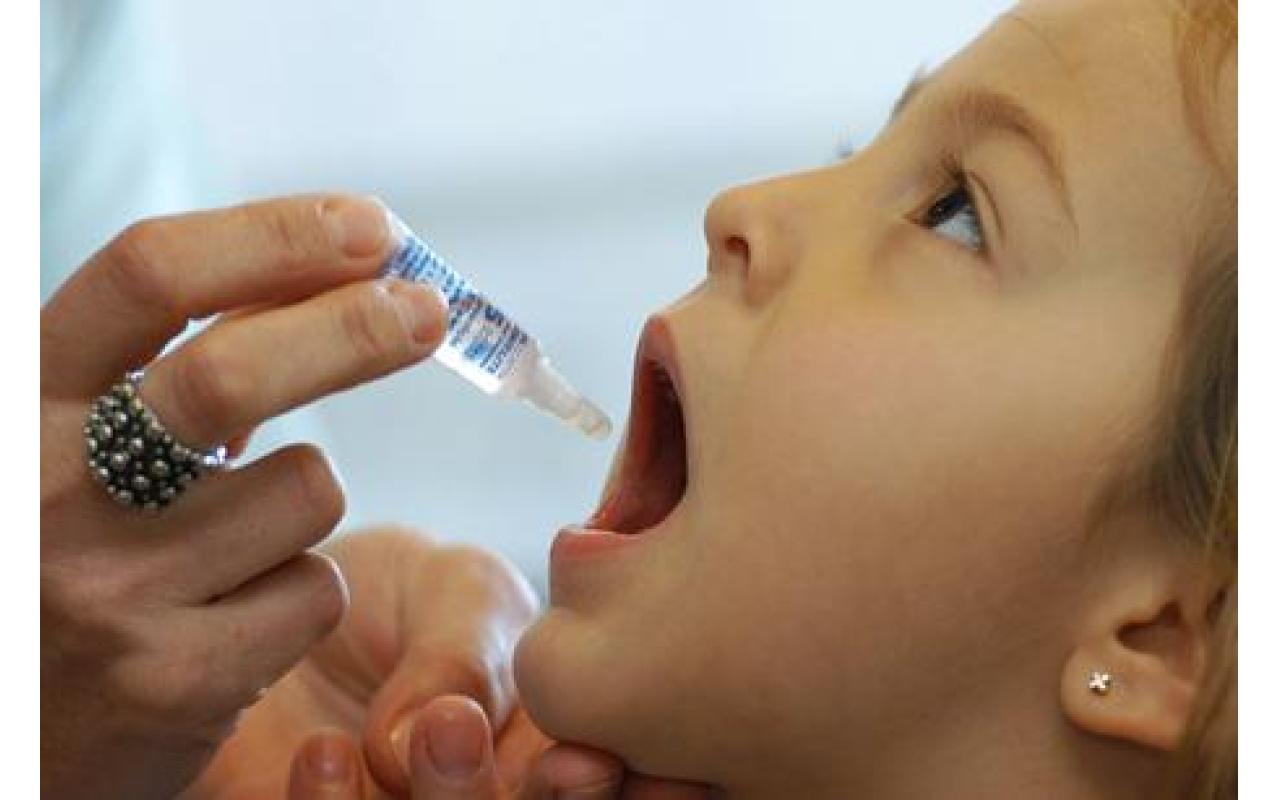 Campanha de vacinação contra a poliomielite encerra na próxima semana