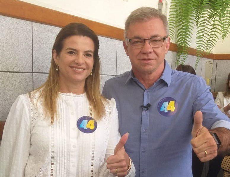 Candidato Gean Loureiro foi o último candidato ao governo do estado a votar na capital