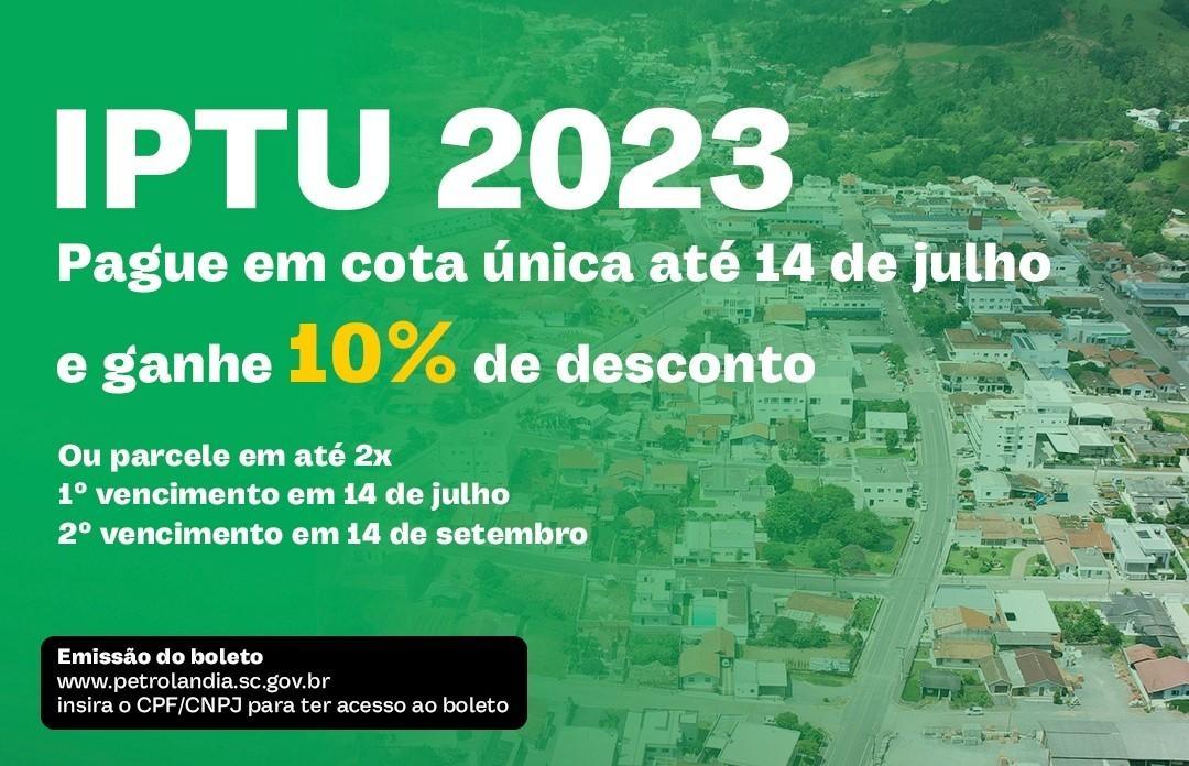Carnês do IPTU de Petrolândia já estão à disposição no site da prefeitura