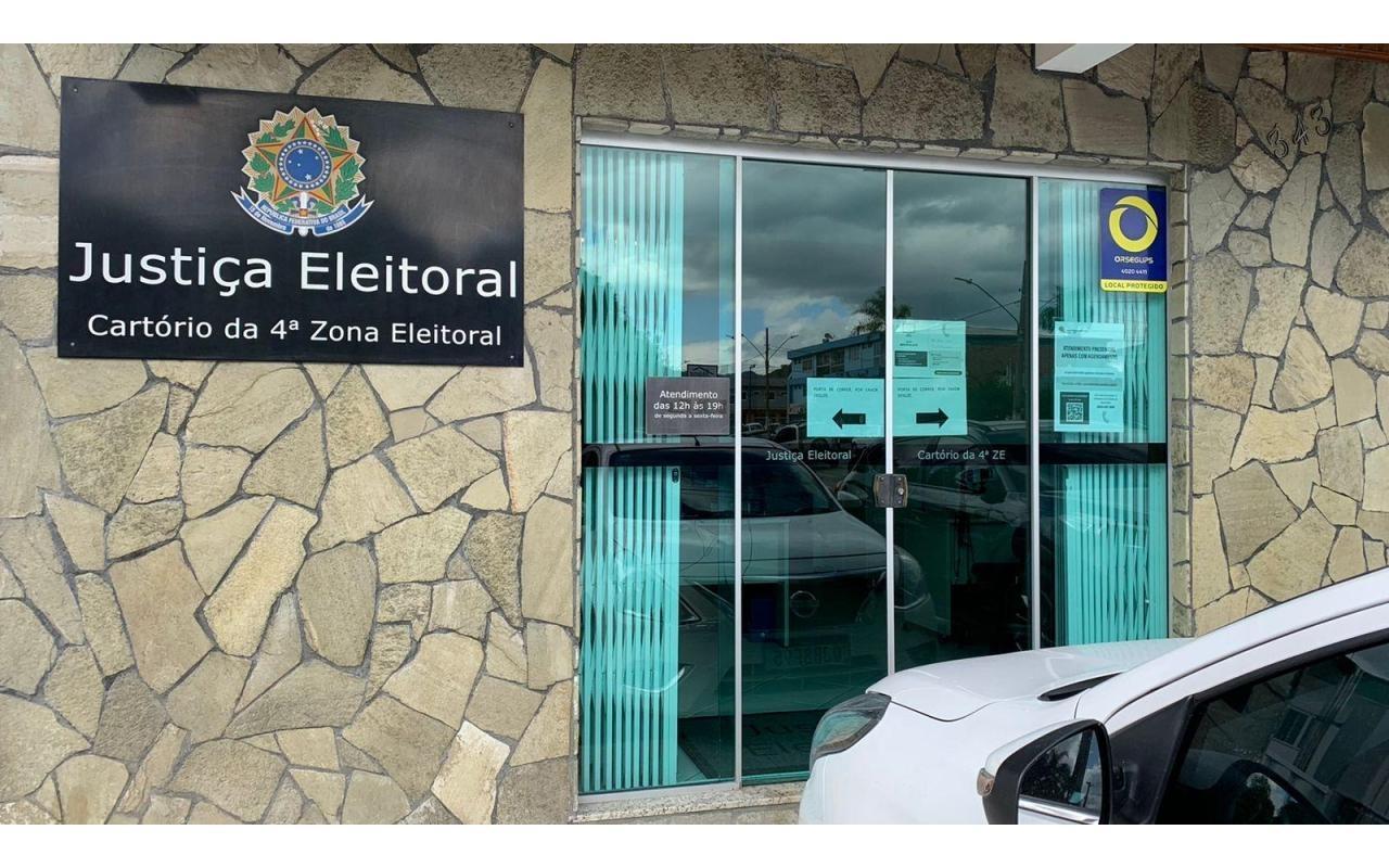 Cartório Eleitoral de Bom Retiro se prepara para receber 25 mil eleitores