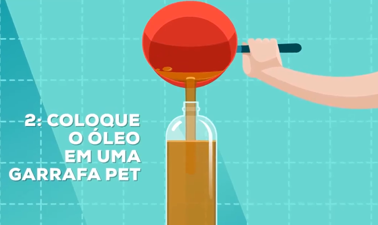 Casan promove campanha de recolhimento de óleo de cozinha usado