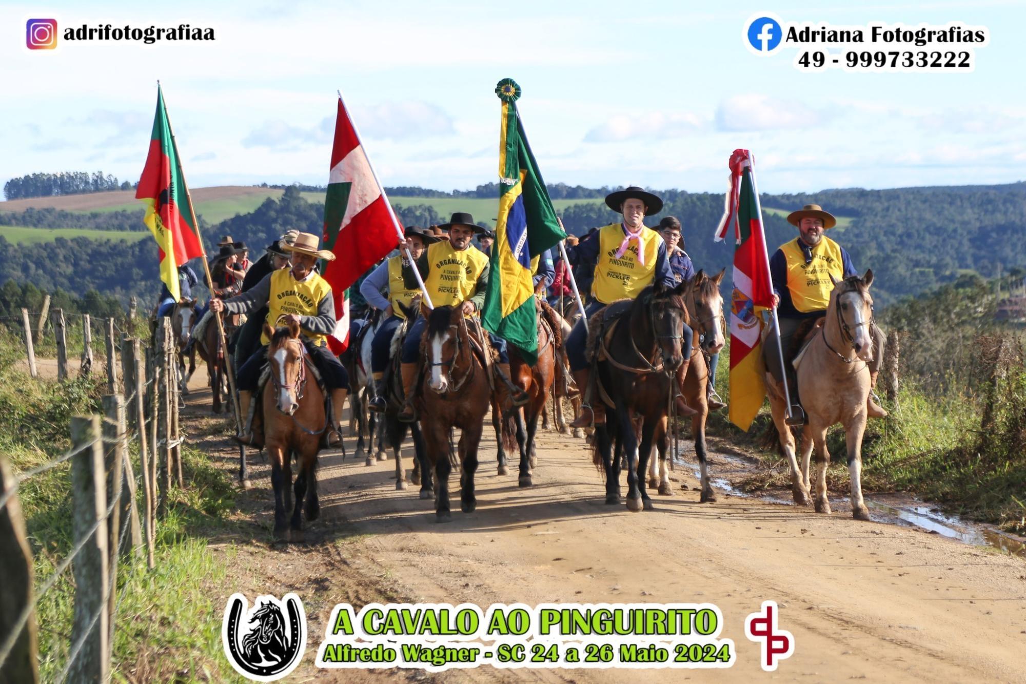 Cavalgada ao Pinguirito terá novo trajeto passando por pontos históricos