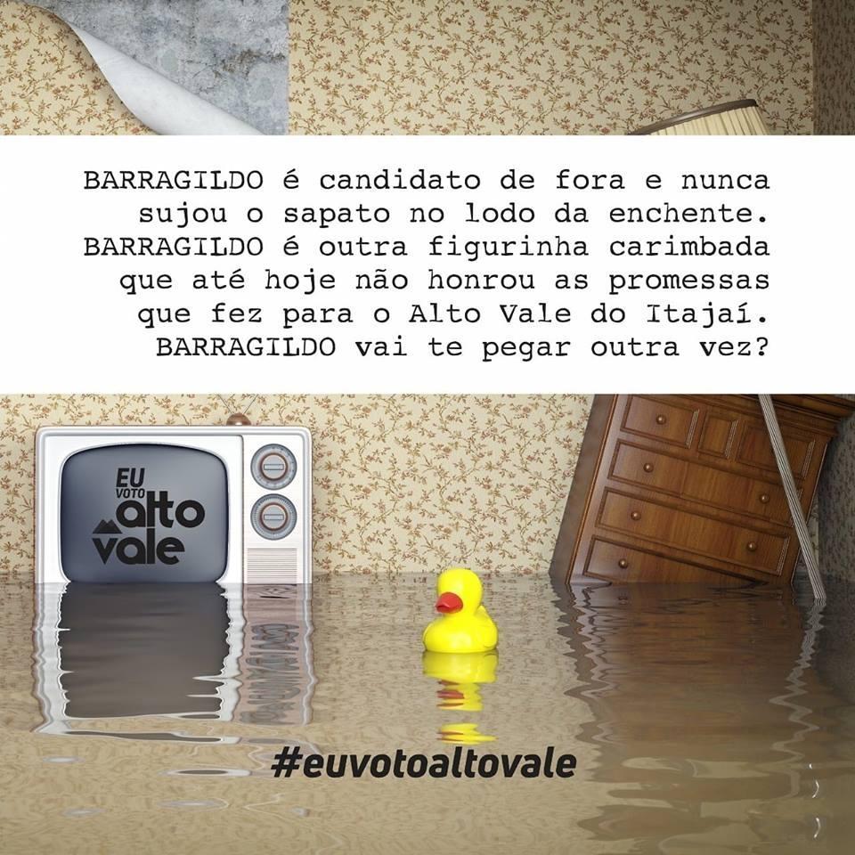 CDL de Rio do Sul apoia a campanha EU VOTO ALTO VALE