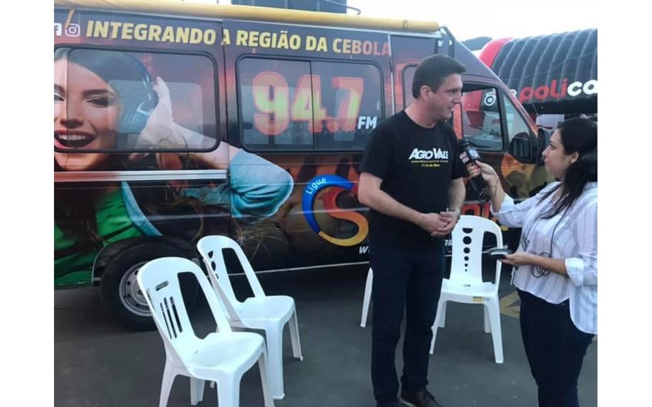 Cerca de 40 mil pessoas passaram pela AgroVale em Rio do Sul, diz prefeito Thomé 