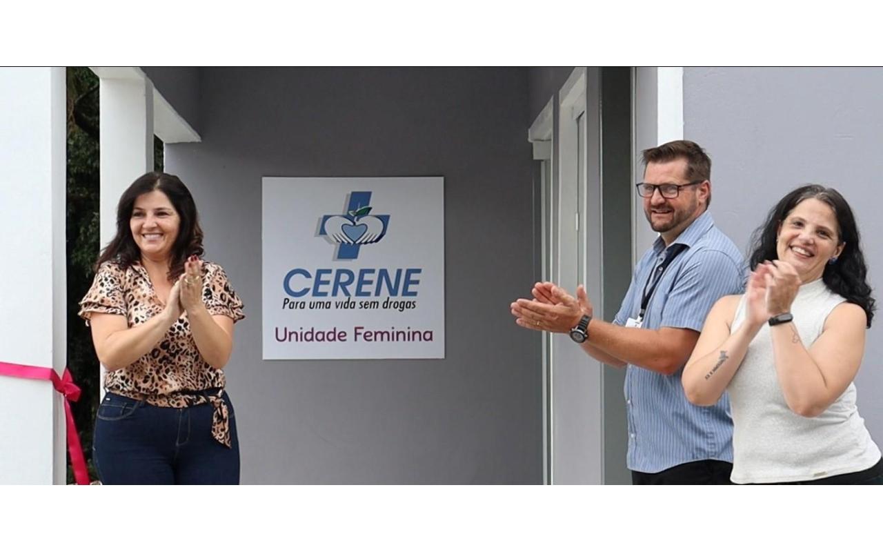 Cerene de Ituporanga inaugura nova ala terapêutica administrativa
