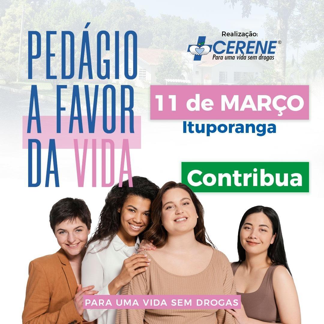 Cerene de Ituporanga promove “Pedágio a favor da Vida” neste sábado (11)