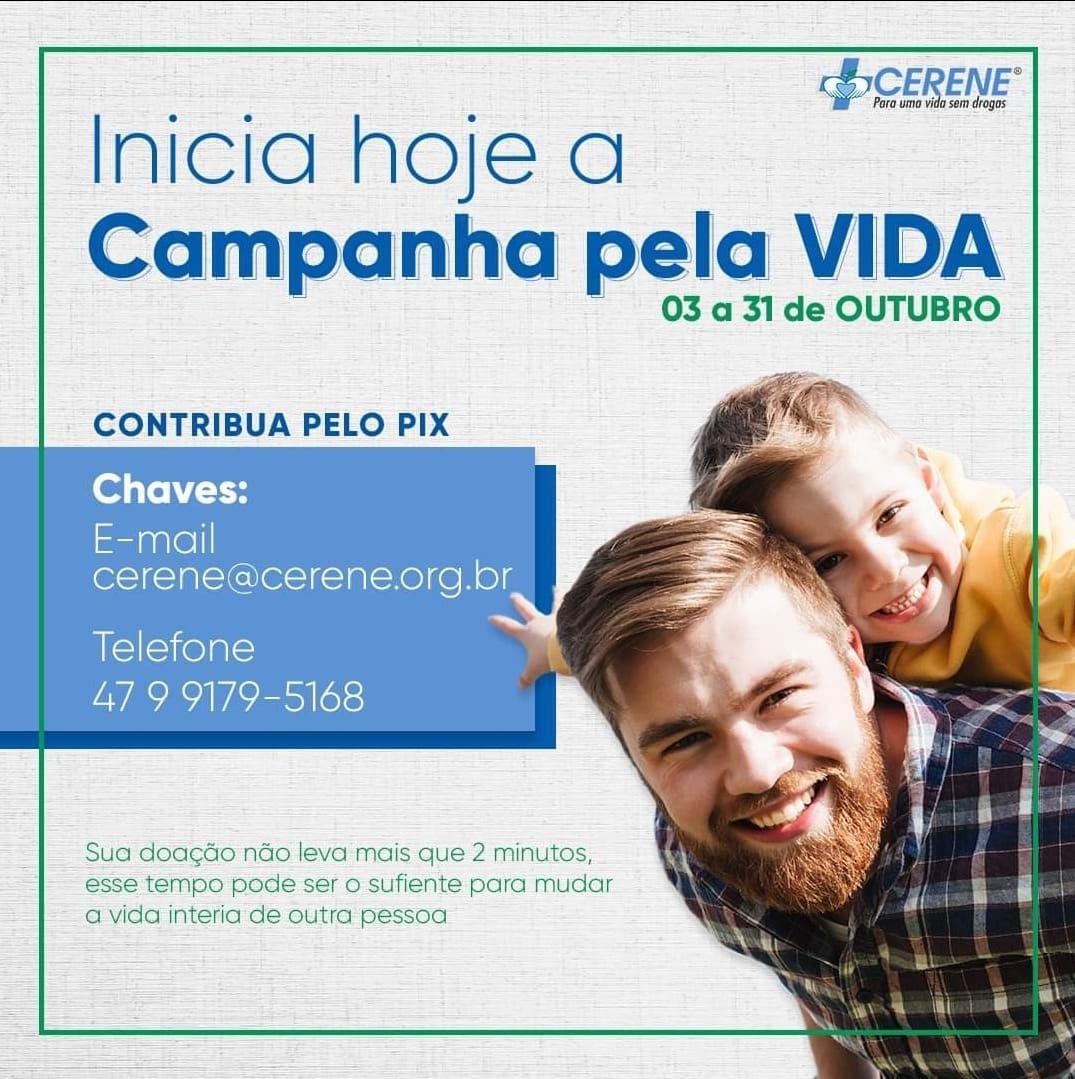 Cerene de Ituporanga realiza a "Campanha pela Vida"