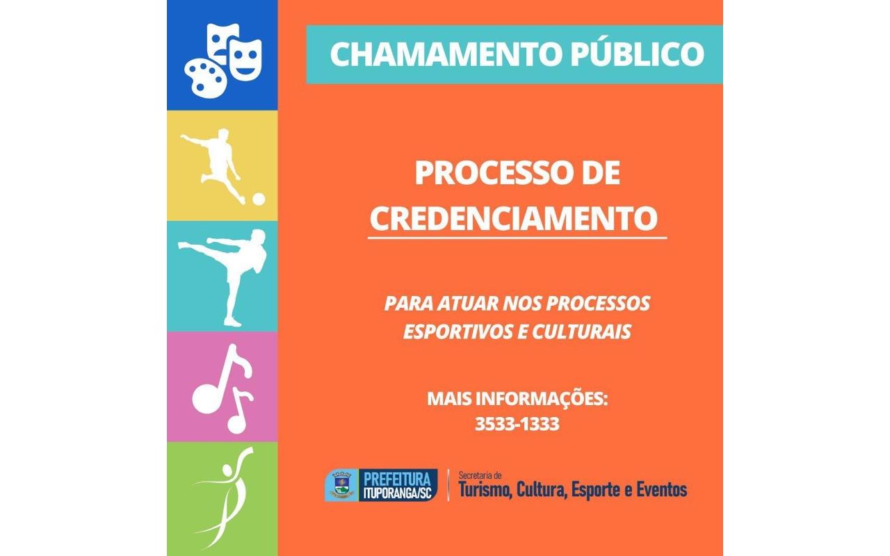 Chamamento Público busca credenciar instrutores para várias áreas em Ituporanga