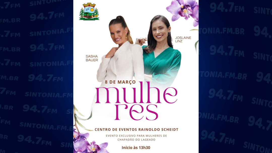 Chapadão do Lageado celebra o Dia da Mulher com evento especial e palestra de Miss Internacional