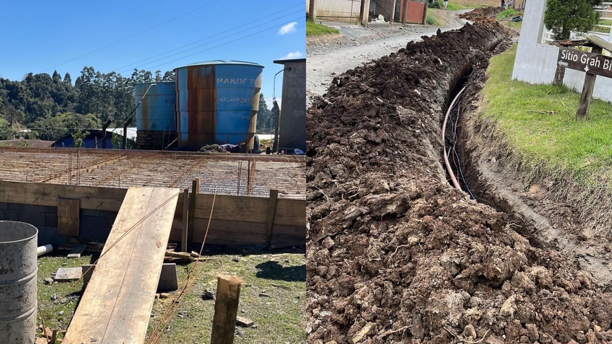 Chapadão do Lageado investe na rede de água do Rio Saltinho e busca alternativas para o abastecimento no Alto Rio Saltinho