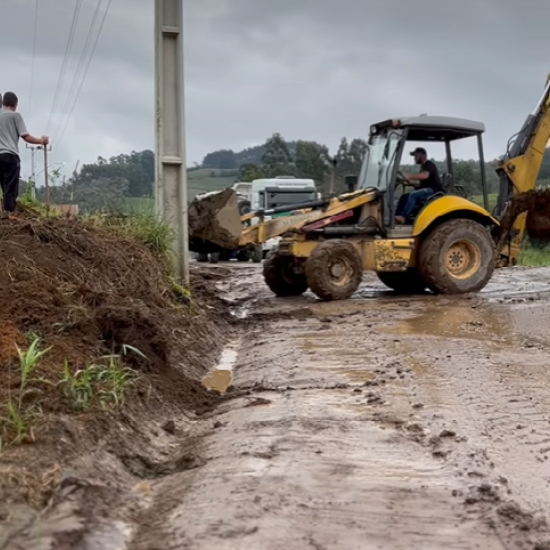Chapadão do Lageado registra estragos após as chuvas desta terça-feira (26)