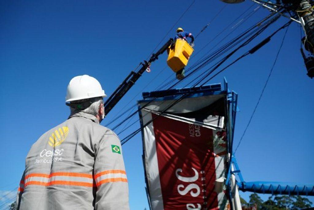Ciclone extratropical causou o maior dano da história na rede elétrica de SC afirma Celesc