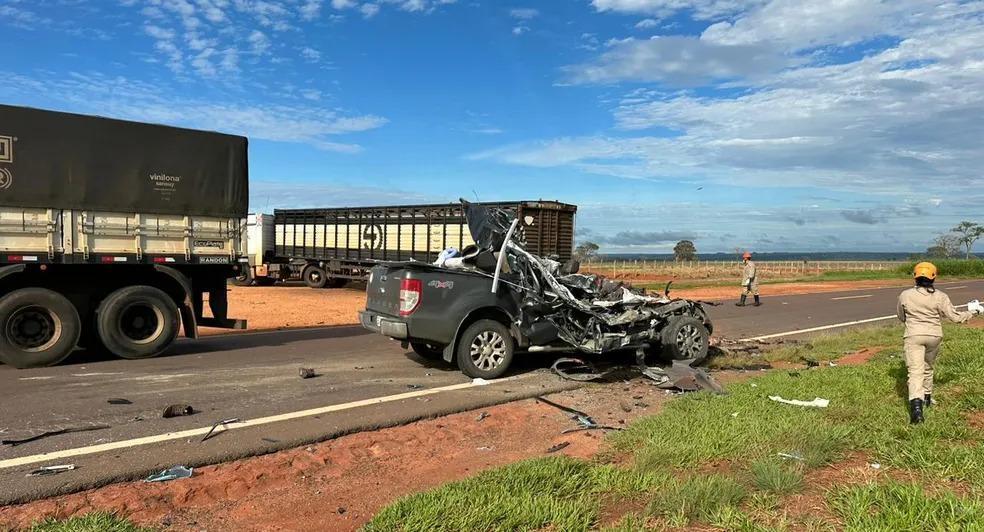 Cinco pessoas de Pouso Redondo morrem em acidente no Mato Grosso do Sul