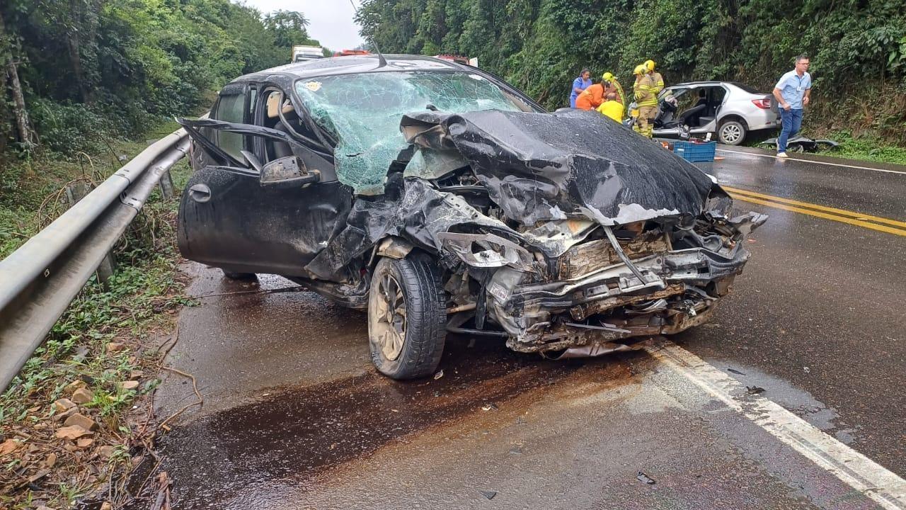  Colisão na BR-470 tira a vida de motorista em Ibirama 