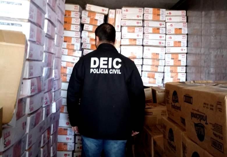Comércios de Rio do Sul e Ibirama vendiam produtos de cargas roubadas