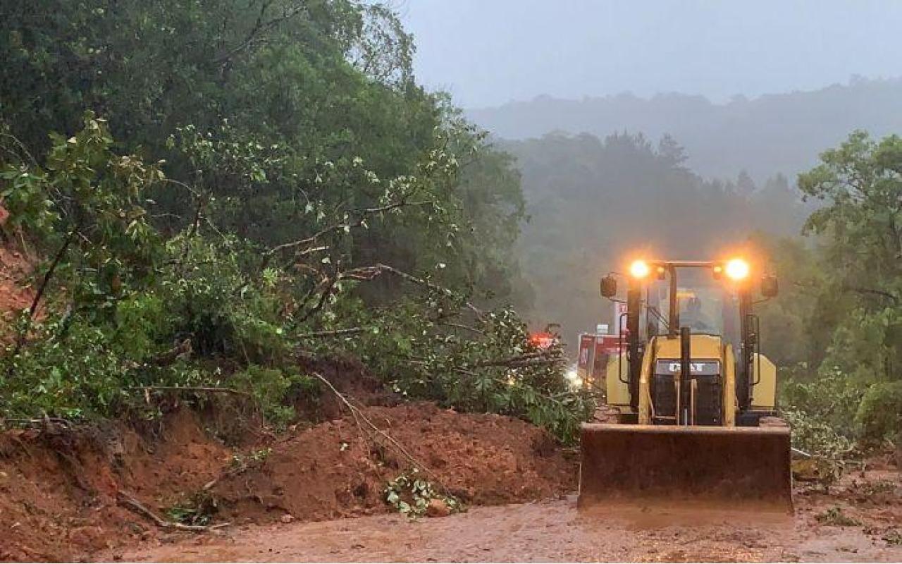 Confira a situação das rodovias estaduais em SC afetadas pelas chuvas