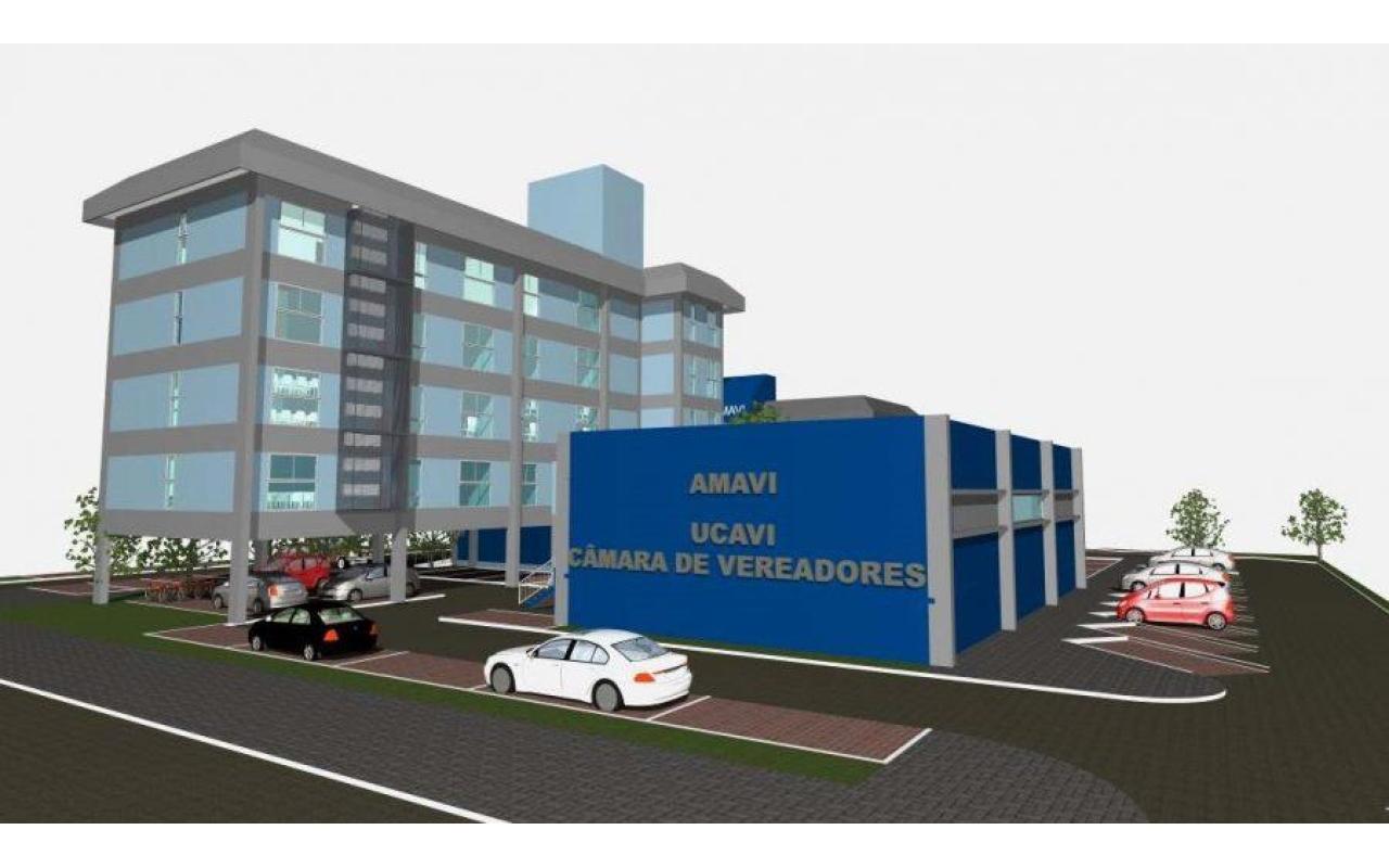 Construção da nova sede da Amavi, Ucavi e Câmara de Vereadores de Rio do Sul terá início em breve  