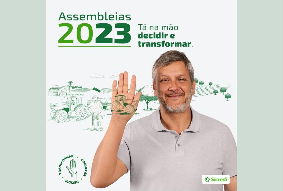 Cooperativa de crédito Sicredi realiza assembleia 2023 na próxima segunda-feira (27)