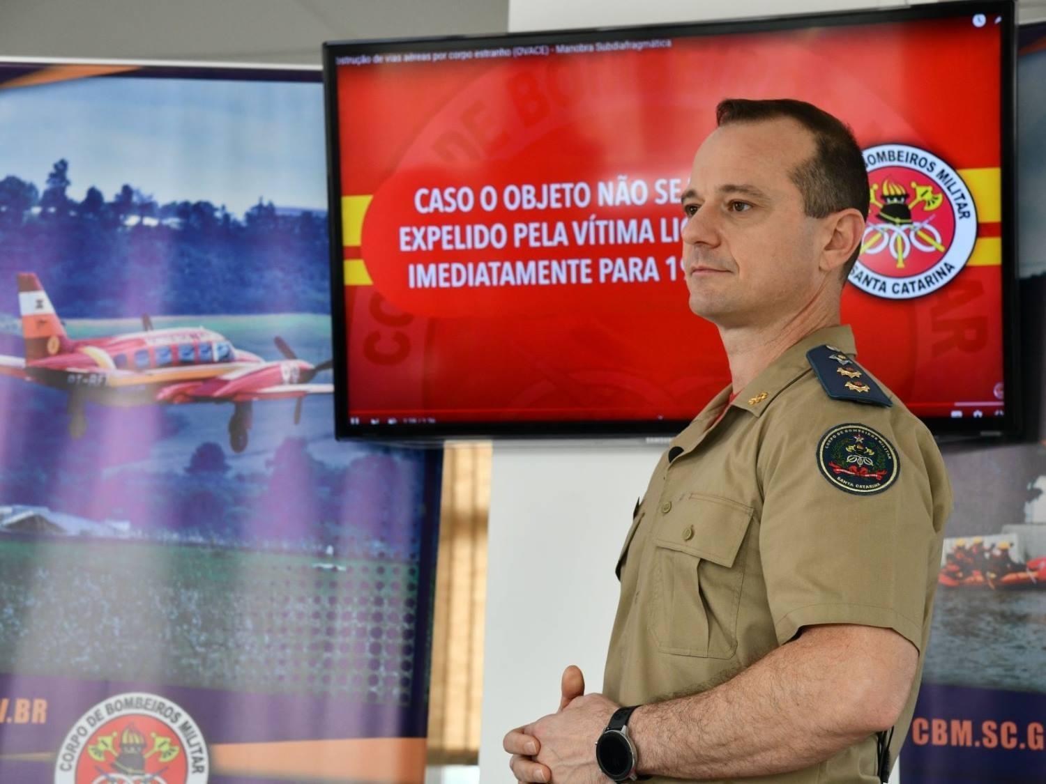 Corpo de Bombeiros Militar lança curso de primeiros socorros para profissionais da educação