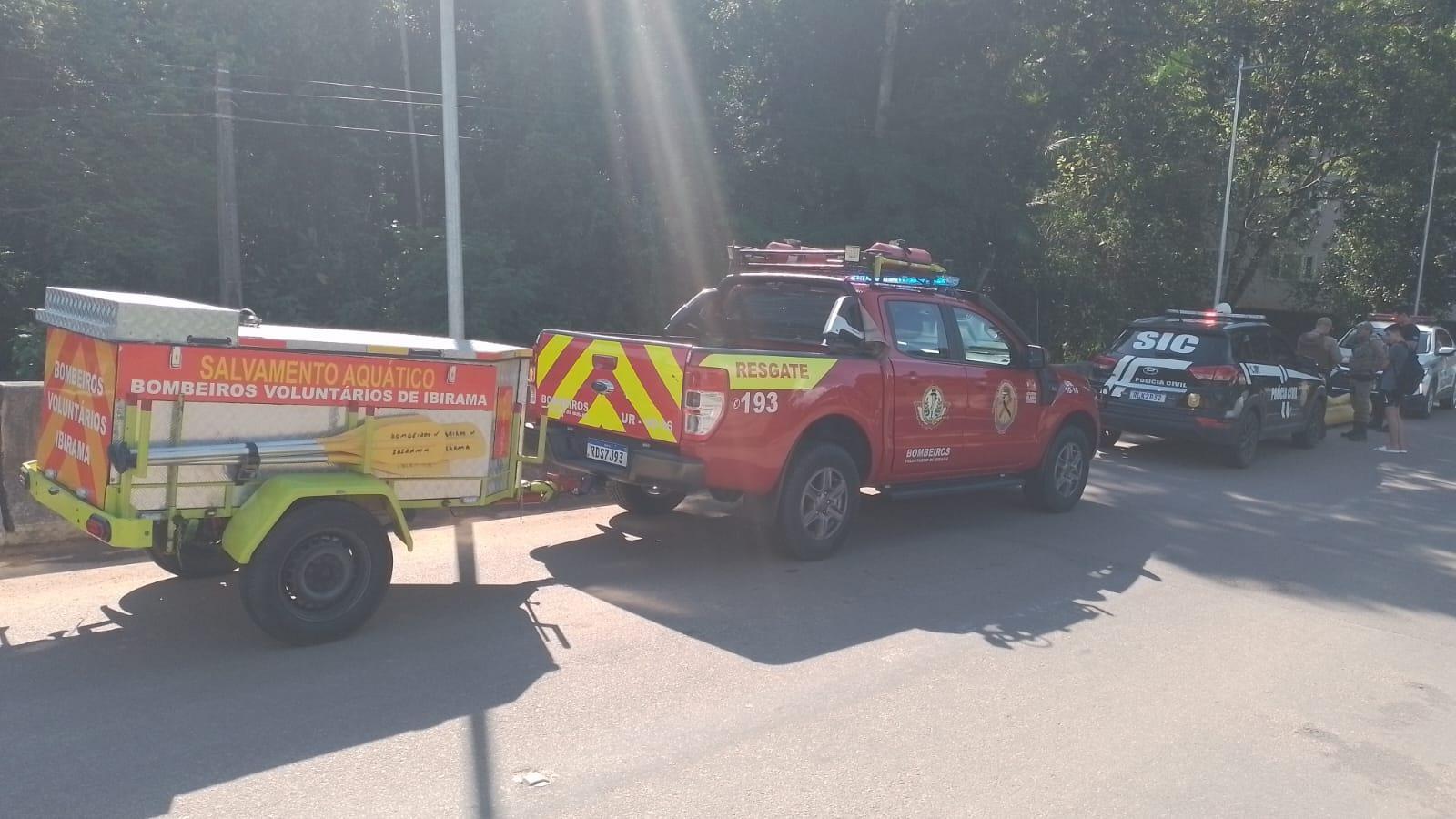 Corpo de um homem é encontrado na área central de Ibirama