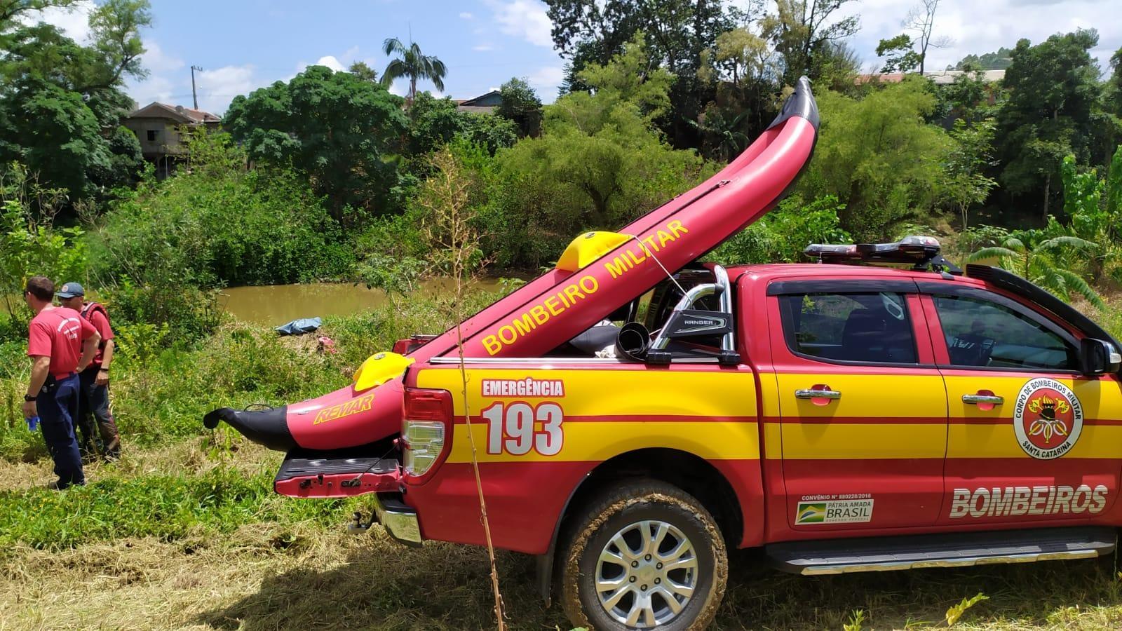 Corpo encontrado no Rio Itajaí do Sul em Ituporanga é identificado